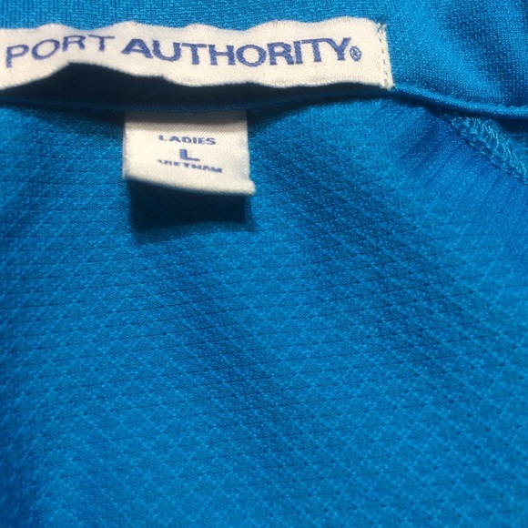 Jeunesse Shirt Sz L Womens Blue Polo Top Dri-Fit - Picture 6 of 8
